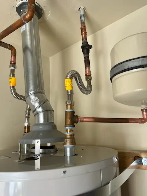 Water heater installation and plumbing repair in Boyce
